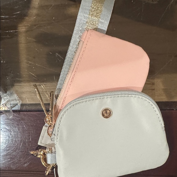lululemon athletica Pink and Cream Key Holder Set - Picture 2 of 2